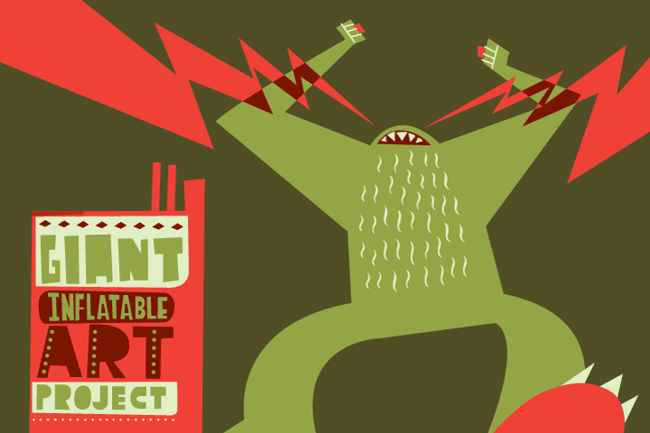 Giant Inflatable Art Project